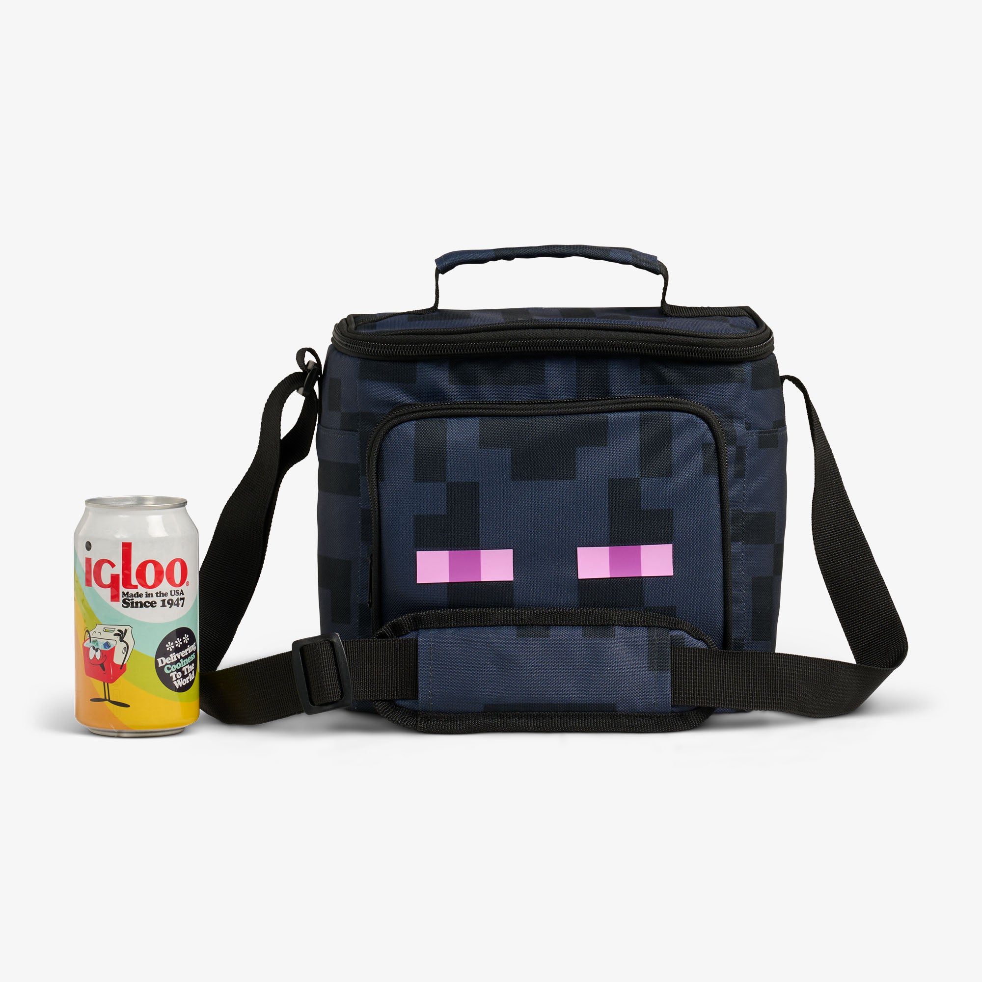 Minecraft Enderman Square Lunch Cooler Bag - Image 5