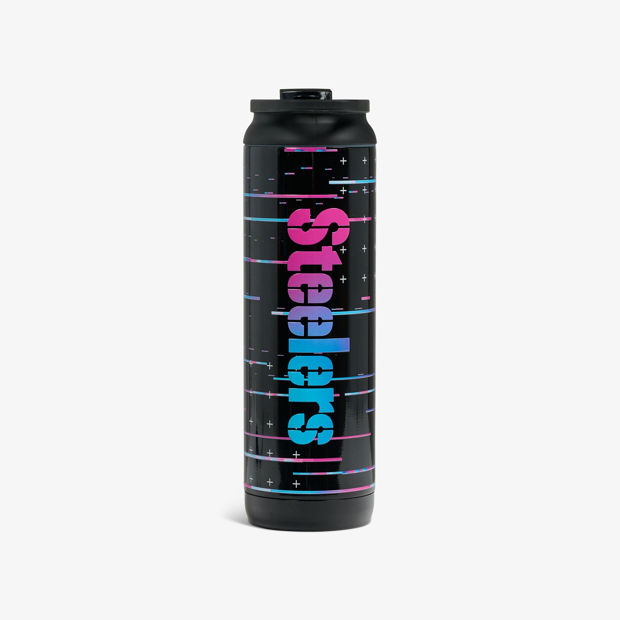 NFL Neon Pittsburgh Steelers 20 Oz Flip 'n' Sip Tumbler - Image 2