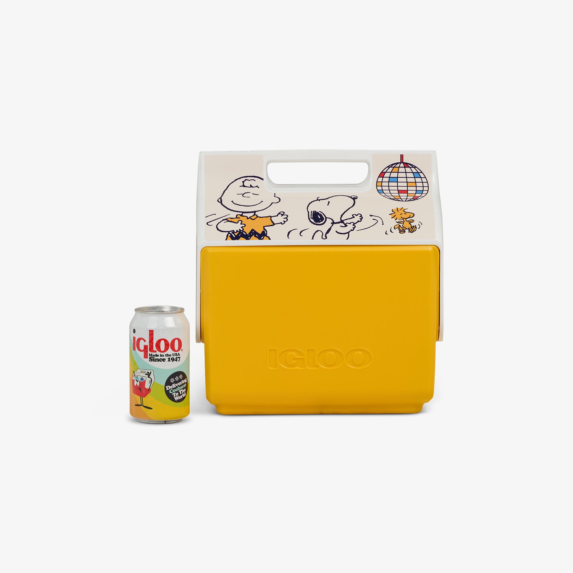 Snoopy Disco Party Little Playmate 7 Qt Cooler - Image 5