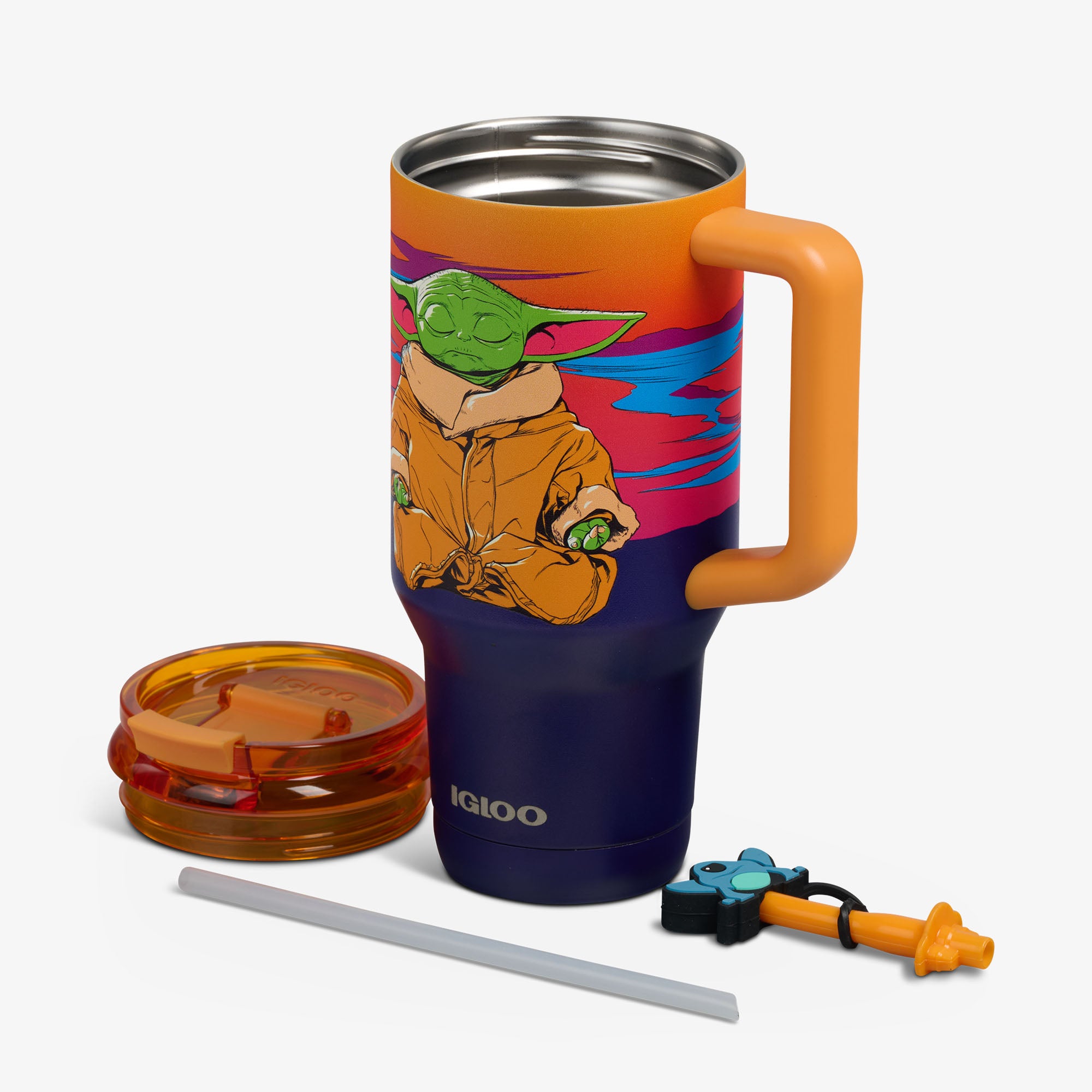 Star Wars™ Grogu Neon 32 Oz Travel Mug - Image 3