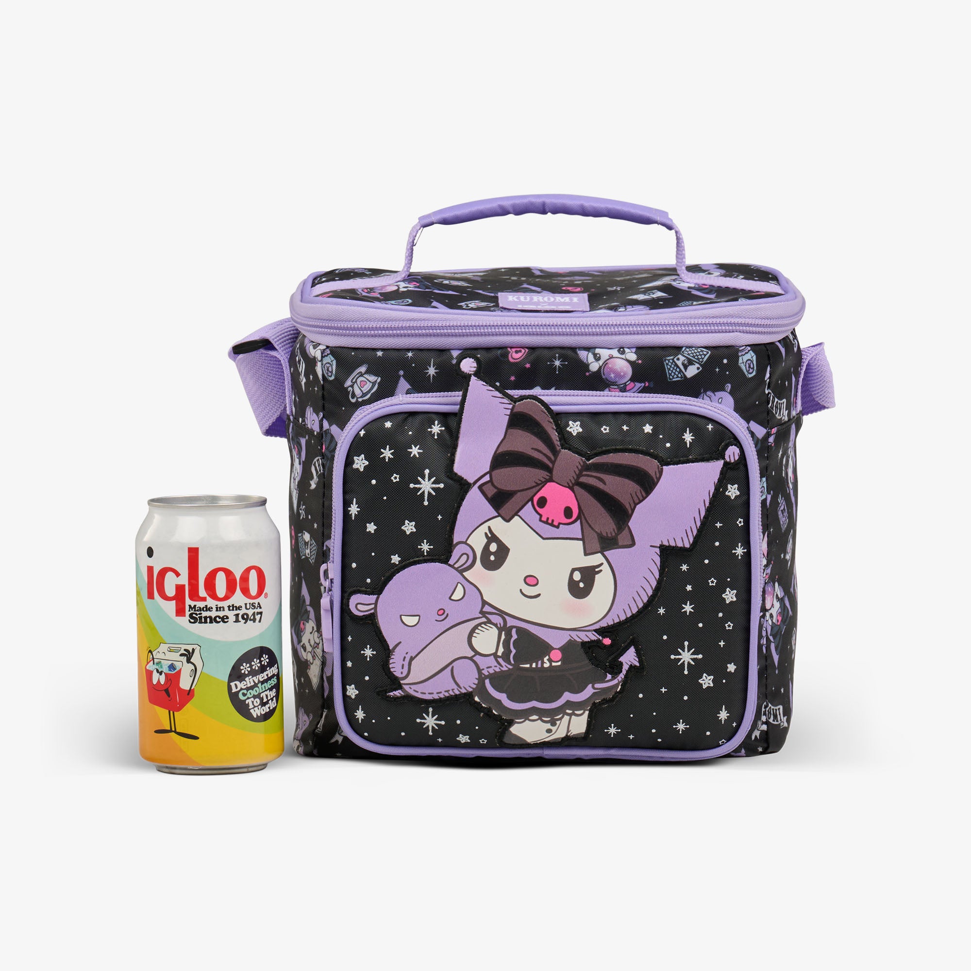 Kuromi™ Square Lunch Cooler Bag - Image 7