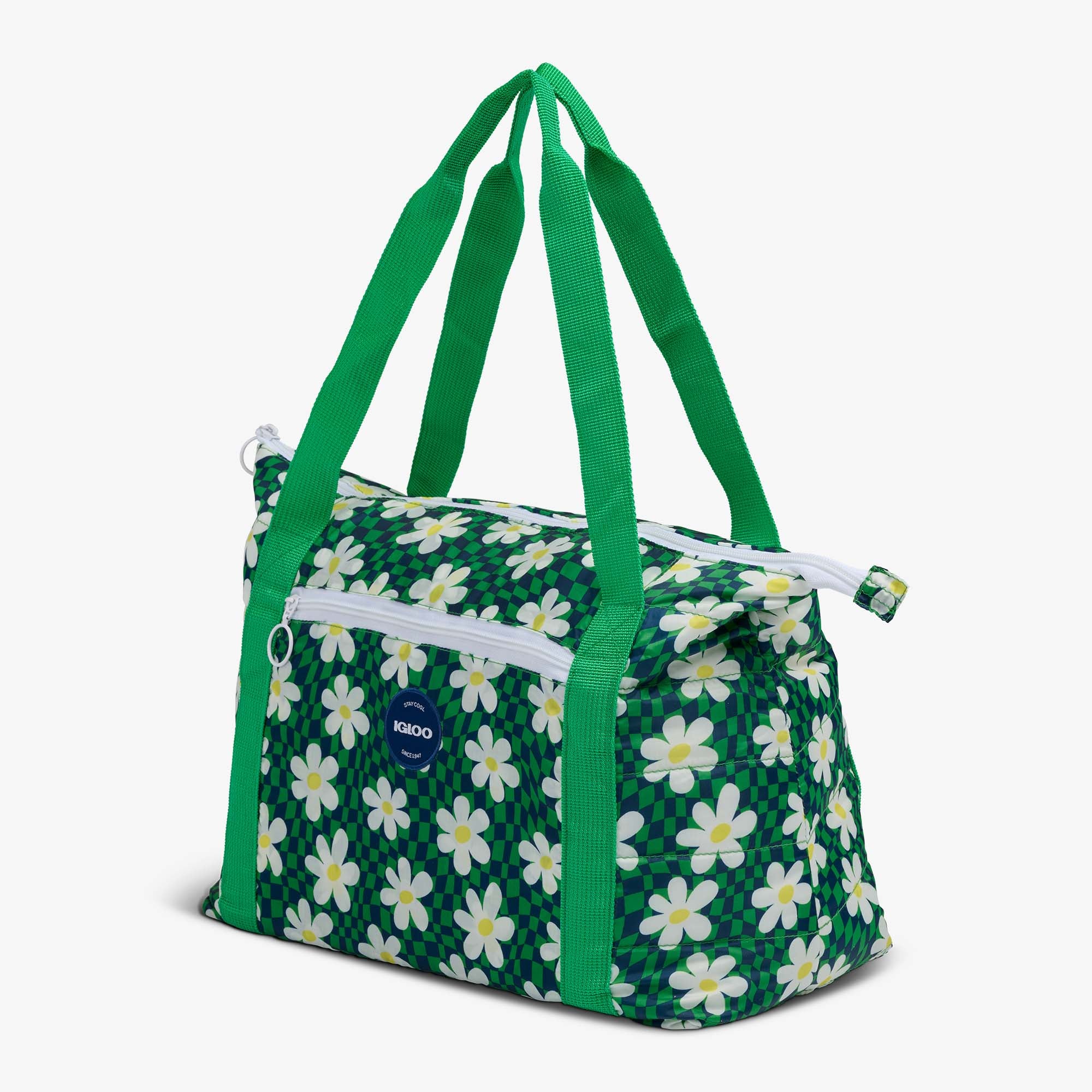 Retro Packable Puffer 20-Can Cooler Bag - Image 2